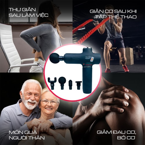 Súng Massage Cầm Tay OROMI OMR-677 - Máy Massage Gun