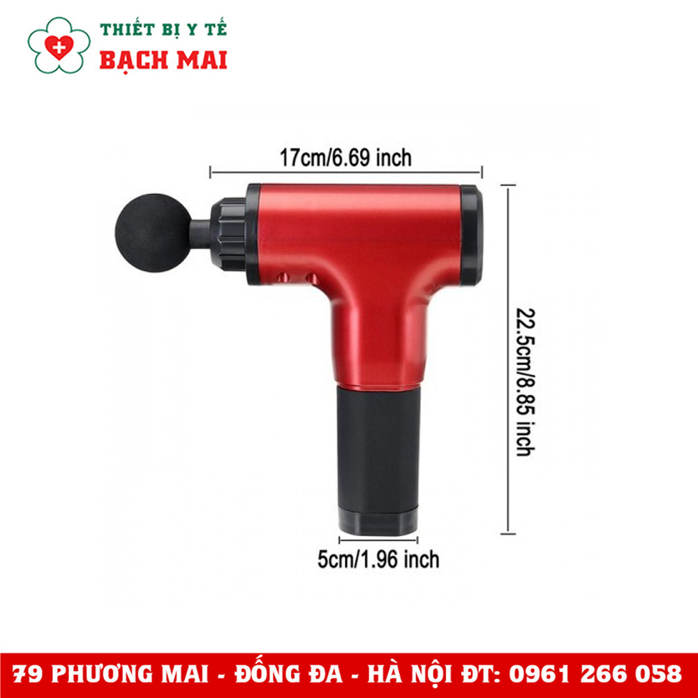 Súng Massage Gun Trị Căng Cơ, Đau Cơ Bắp - Fascial Gun HG-320 Súng Massage Gun Trị Căng Cơ, Đau Cơ Bắp - Fascial Gun HG-320