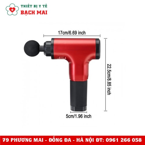 Súng Massage Gun Trị Căng Cơ, Đau Cơ Bắp - Fascial Gun HG-320 Súng Massage Gun Trị Căng Cơ, Đau Cơ Bắp - Fascial Gun HG-320