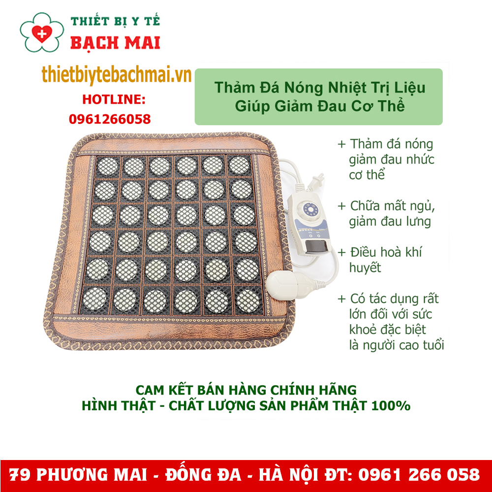 Thảm Đá Nóng Giảm Đau, Tăng Cường Lưu Thông Khí Huyết Thảm Đá Nóng Giảm Đau, Tăng Cường Lưu Thông Khí Huyết