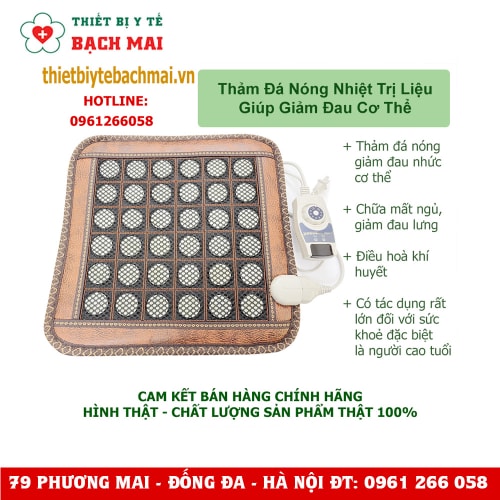 Thảm Đá Nóng Giảm Đau, Tăng Cường Lưu Thông Khí Huyết Thảm Đá Nóng Giảm Đau, Tăng Cường Lưu Thông Khí Huyết