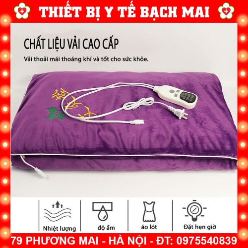 Đệm Điện Sưởi Ấm Ngải Cứu Đông Y Đệm Điện Sưởi Ấm Ngải Cứu Đông Y
