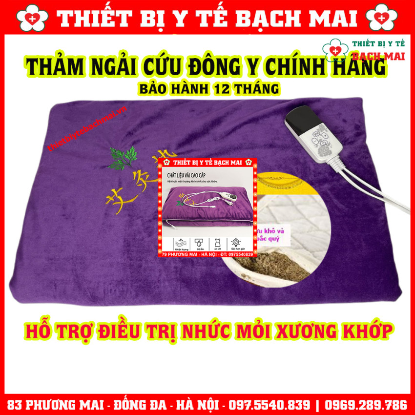 Đệm Điện Sưởi Ấm Ngải Cứu Đông Y
