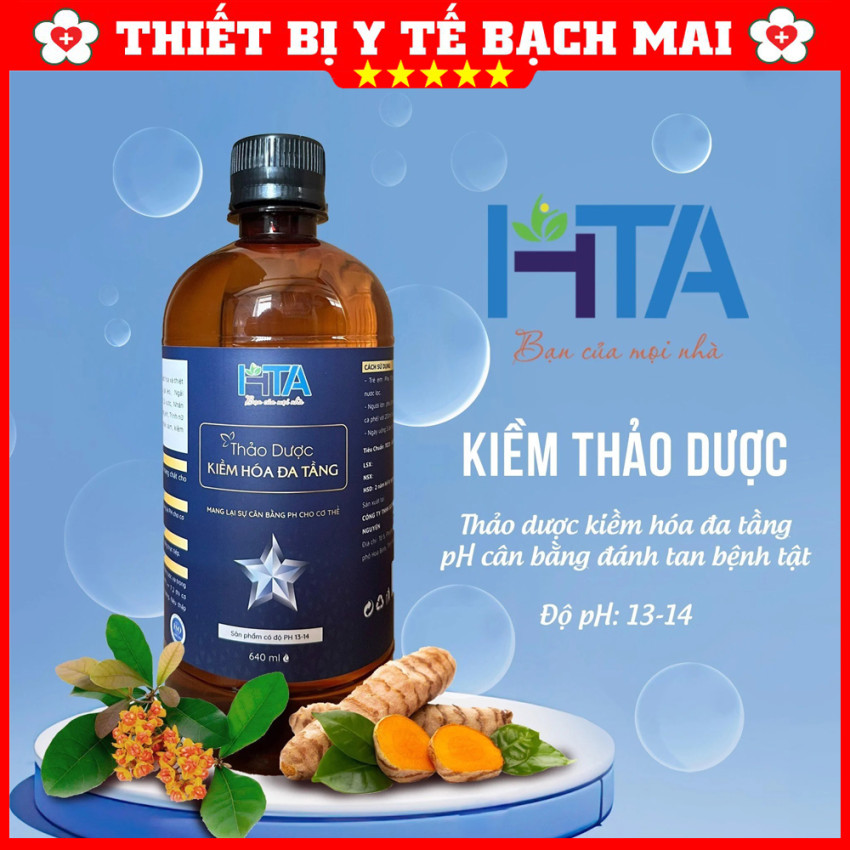 Thảo Dược Kiềm Hóa Đa Tầng HTA 640ml – Kiềm Thảo Dược HTA Chính Hãng
