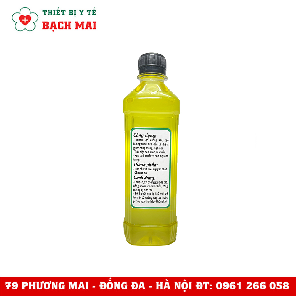 Tinh Dầu Sả 500ml - Giúp Thơm Phòng, Đuổi Muỗi