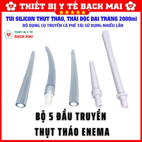 Túi Truyền Silicon Thải Độc Đại Tràng Cà Phê Enema 2000ml Sử Dụng Nhiều Lần Túi Truyền Silicon Thải Độc Đại Tràng Cà Phê Enema 2000ml Sử Dụng Nhiều Lần