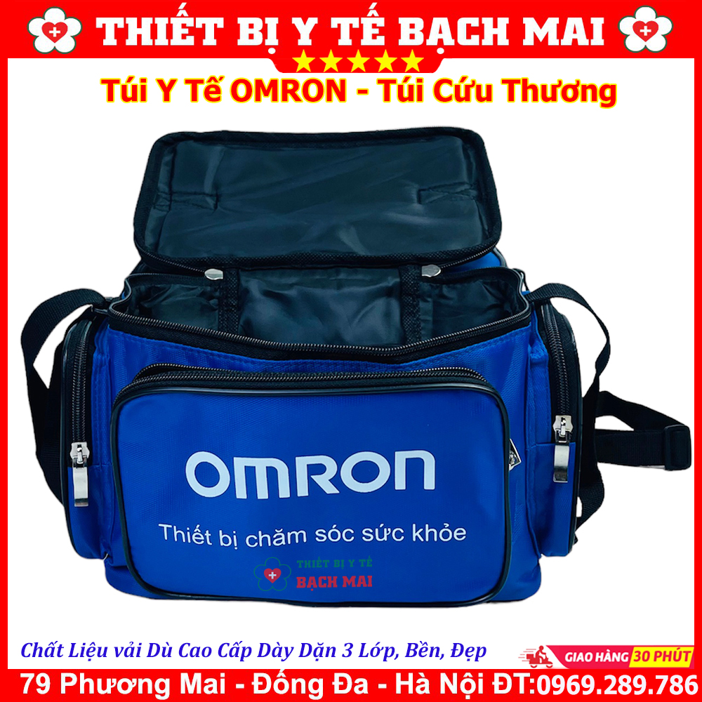 Túi Y Tế Omron - Túi Cứu Thương Đựng Dụng Cụ Y Tế Sơ Cứu, Thuốc Túi Y Tế Omron - Túi Cứu Thương Đựng Dụng Cụ Y Tế Sơ Cứu, Thuốc