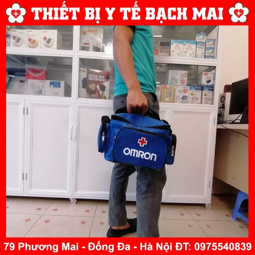 Túi Y Tế Omron - Túi Cứu Thương Đựng Dụng Cụ Y Tế Sơ Cứu, Thuốc