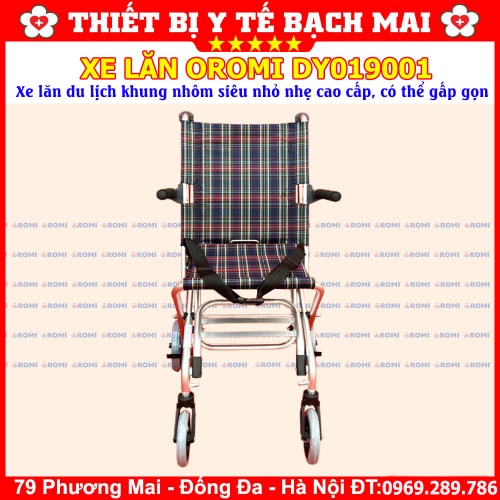 Xe Lăn OROMI DY019001 - Xe Lăn Du Lịch Gấp Gọn, Xách Tay, Khung Nhôm Siêu Nhẹ Xe Lăn OROMI DY019001 - Xe Lăn Du Lịch Gấp Gọn, Xách Tay, Khung Nhôm Siêu Nhẹ