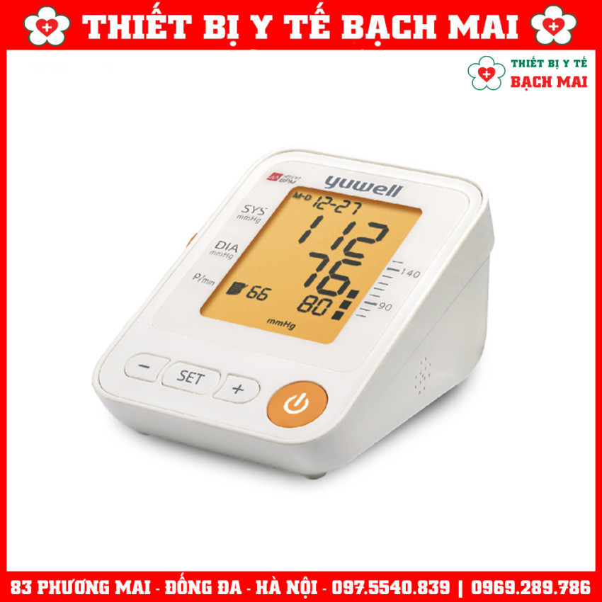 Máy Đo Huyết Áp Có Giọng Nói Tiếng Việt Yuwell YE650D Máy Đo Huyết Áp Có Giọng Nói Tiếng Việt Yuwell YE650D