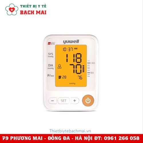 Máy Đo Huyết Áp Có Giọng Nói Tiếng Việt Yuwell YE650D Máy Đo Huyết Áp Có Giọng Nói Tiếng Việt Yuwell YE650D