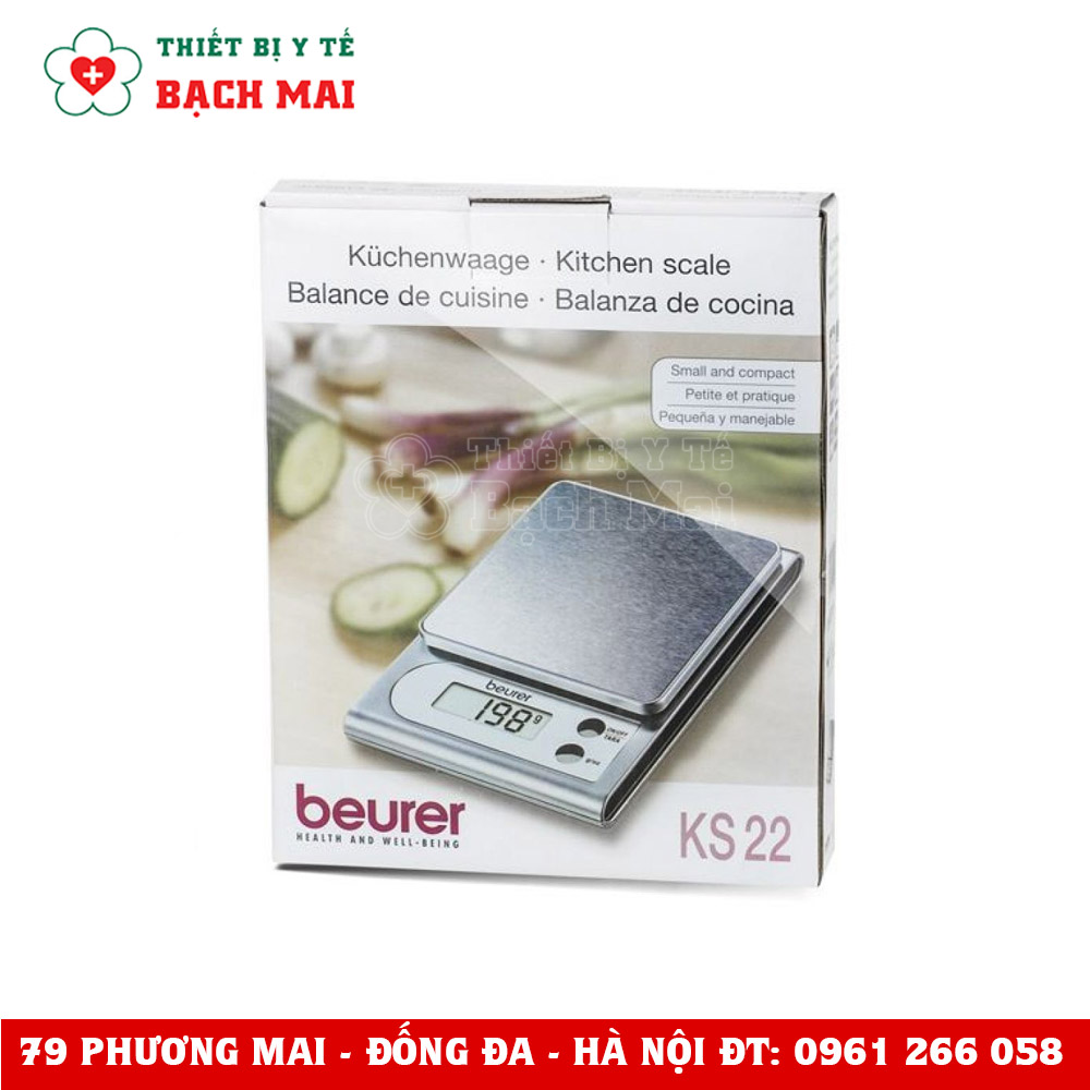 Cân Nhà Bếp Beurer KS22 Cân Nhà Bếp Beurer KS22