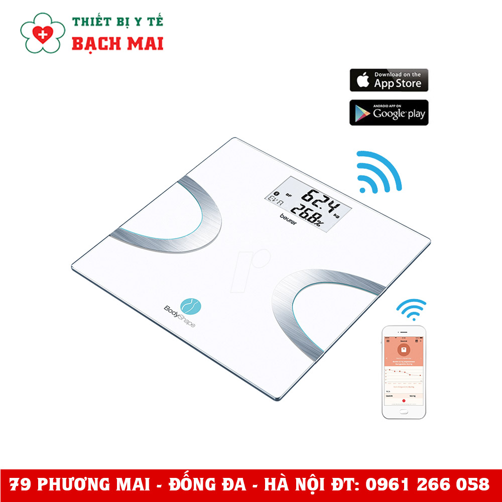 Cân Sức Khỏe Bluetooth Beurer BF710 Cân Sức Khỏe Bluetooth Beurer BF710