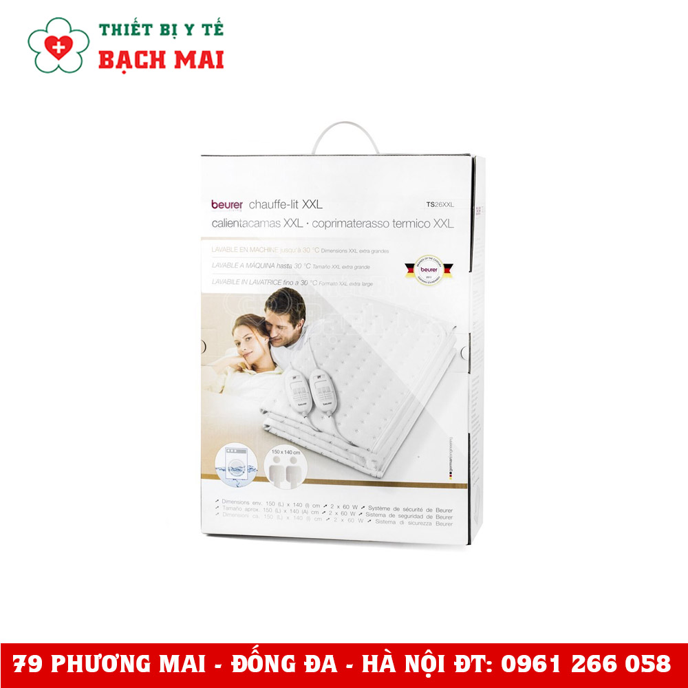 Đệm Điện Đôi Beurer TS26XXL Đệm Điện Đôi Beurer TS26XXL