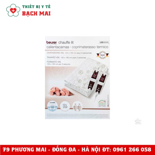 Đệm Điện Đôi Beurer UB68XXL Đệm Điện Đôi Beurer UB68XXL