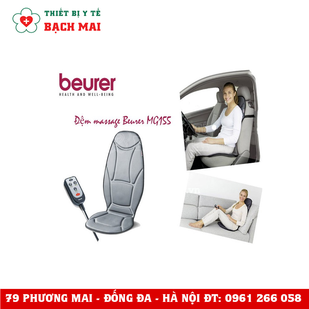 Đệm Massage Dành Cho Ô Tô Beurer MG155 Đệm Massage Dành Cho Ô Tô Beurer MG155
