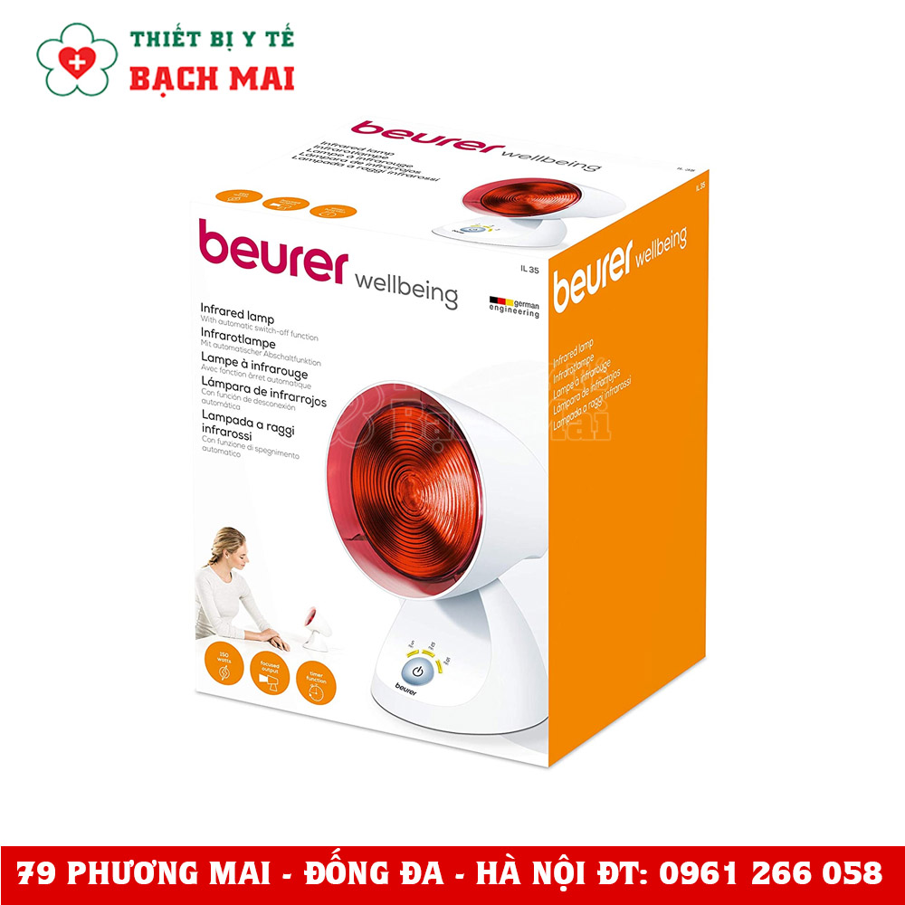 Đèn Hồng Ngoại Trị Liệu Beurer IL35 Đèn Hồng Ngoại Trị Liệu Beurer IL35