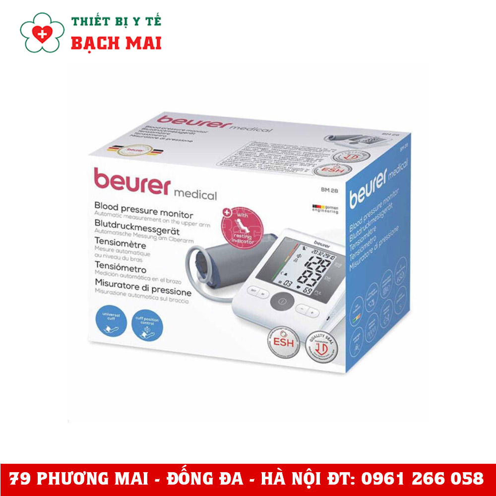 Máy Đo Huyết Áp Bắp Tay Beurer BM28