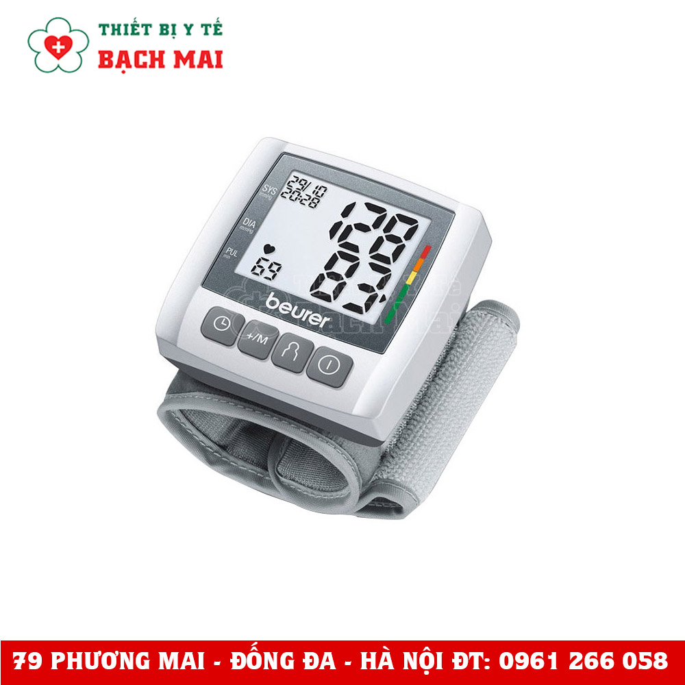 Máy Đo Huyết Áp Cổ Tay Beurer BC30 Máy Đo Huyết Áp Cổ Tay Beurer BC30