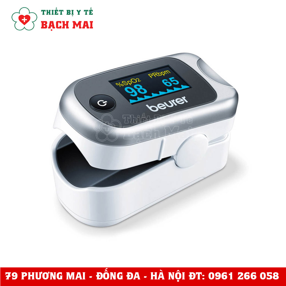 Máy Đo Nồng Độ Oxy & Nhịp Tim Beurer PO40 Máy Đo Nồng Độ Oxy & Nhịp Tim Beurer PO40