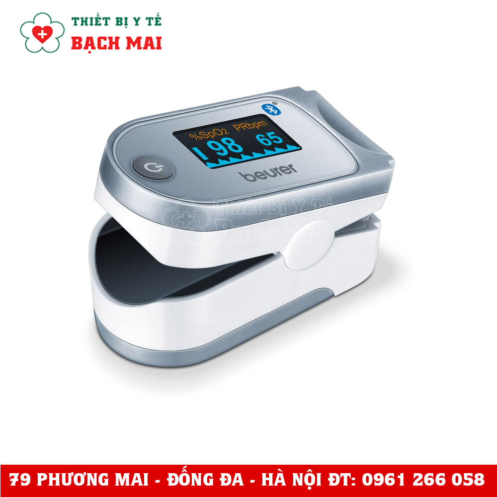Máy Đo Nồng Độ Oxy & Nhịp Tim Beurer PO60 Máy Đo Nồng Độ Oxy & Nhịp Tim Beurer PO60