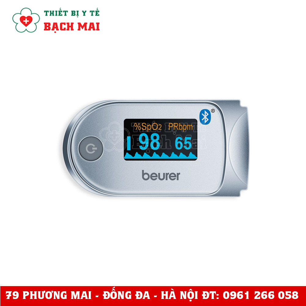 Máy Đo Nồng Độ Oxy & Nhịp Tim Beurer PO60 Máy Đo Nồng Độ Oxy & Nhịp Tim Beurer PO60