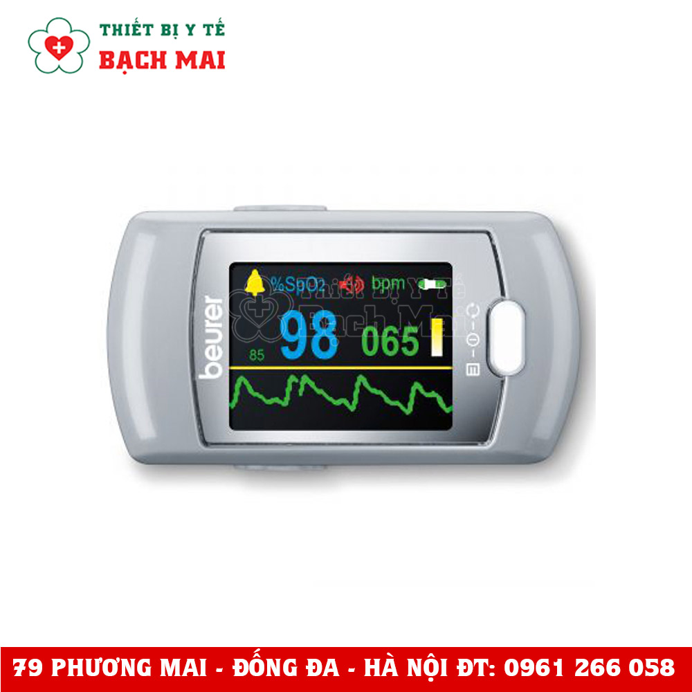 Máy Đo Nồng Độ Oxy & Nhịp Tim Beurer PO80 Máy Đo Nồng Độ Oxy & Nhịp Tim Beurer PO80