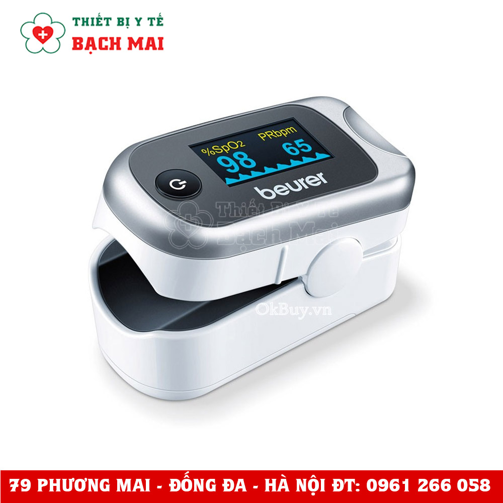 Máy Đo Nồng Độ Oxy & Nhịp Tim Beurer PO80 Máy Đo Nồng Độ Oxy & Nhịp Tim Beurer PO80