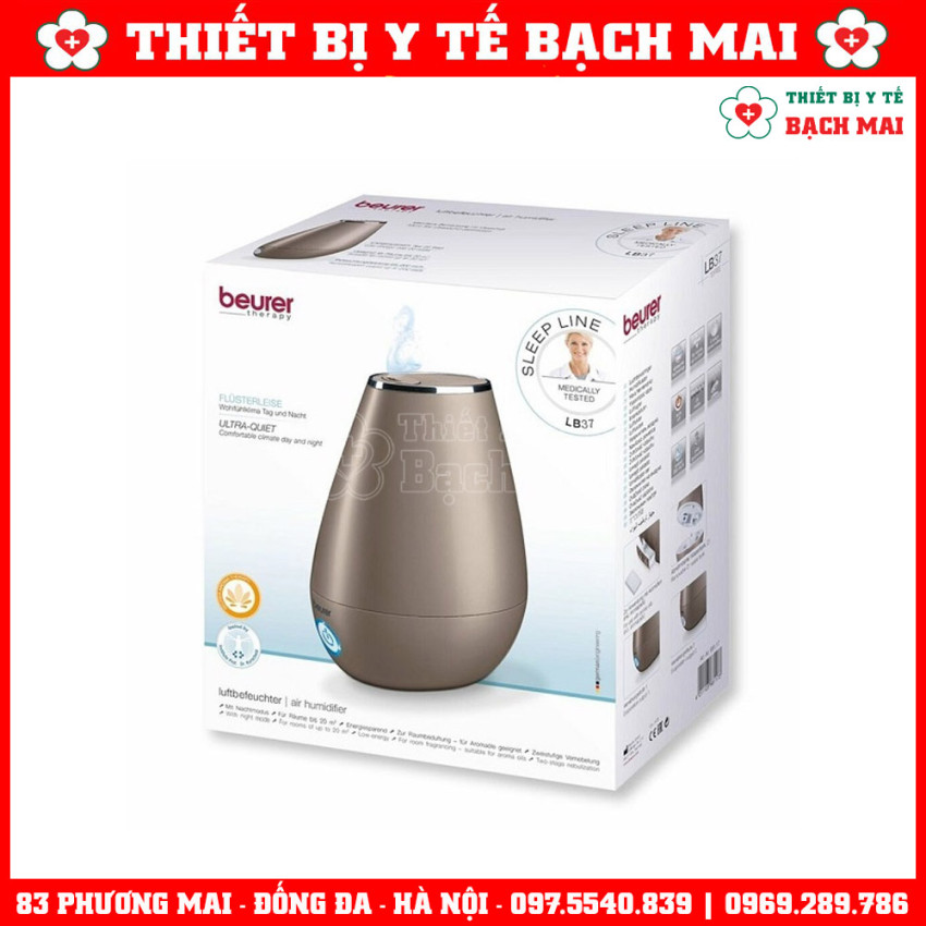 Máy Tạo Độ Ẩm Beurer LB37 Toffee