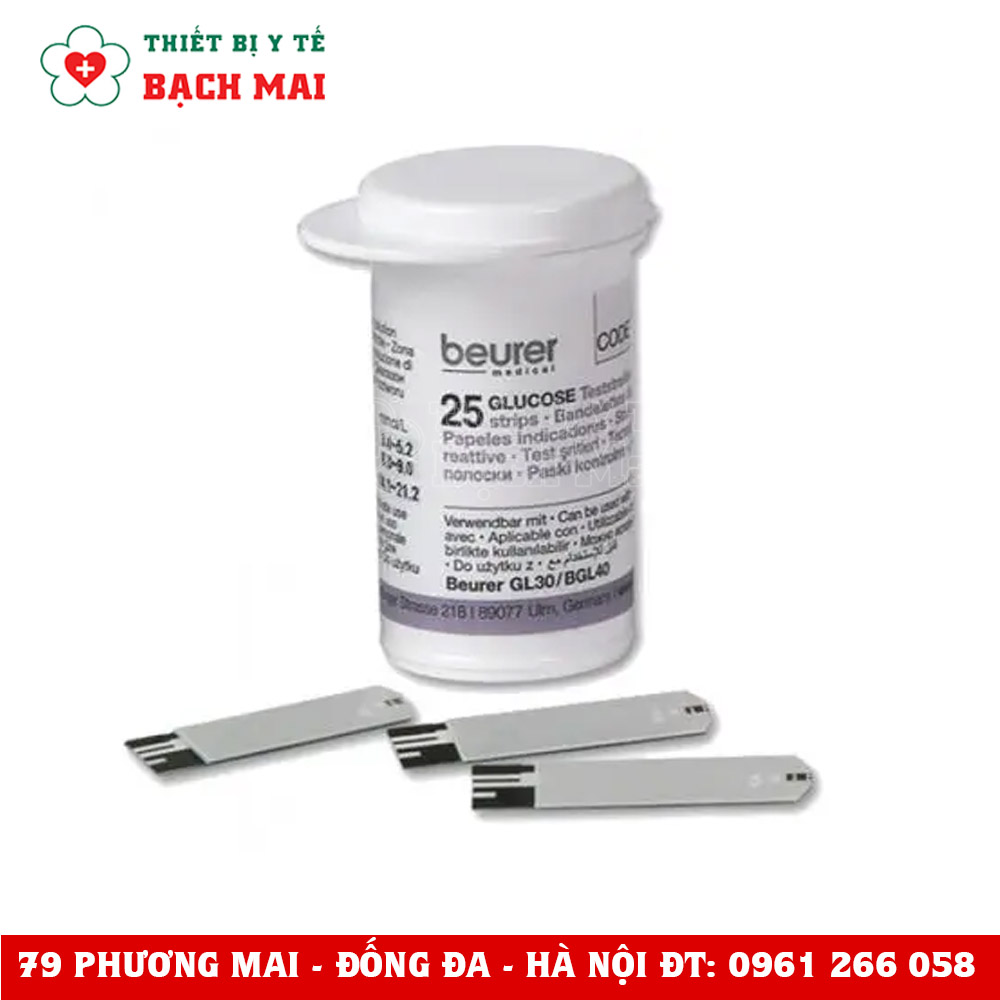 Que Thử Đường Huyết Beurer GL30 Que Thử Đường Huyết Beurer GL30