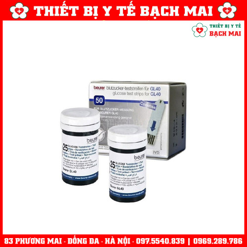 Que Thử Đường Huyết Beurer GL40 Que Thử Đường Huyết Beurer GL40