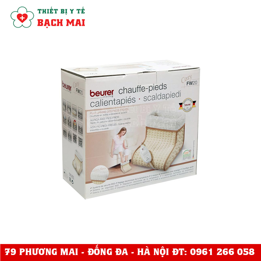 Túi Ủ Ấm Chân GIữ Nhiệt Beurer FW20 Túi Ủ Ấm Chân GIữ Nhiệt Beurer FW20