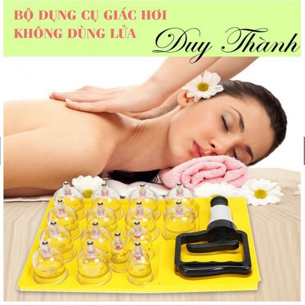 Bộ 15 Ống Giác Hơi Không Dùng Lửa Duy Thành YGH03