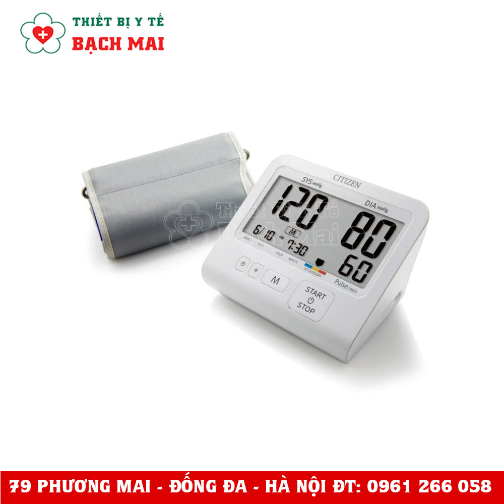 Máy Đo Huyết Áp Bắp Tay Citizen CHU503 Máy Đo Huyết Áp Bắp Tay Citizen CHU503