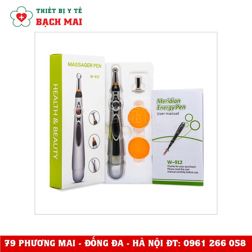 Bút Xung Huyệt Châm Cứu Trị Liệu W912 Bút Xung Huyệt Châm Cứu Trị Liệu W912