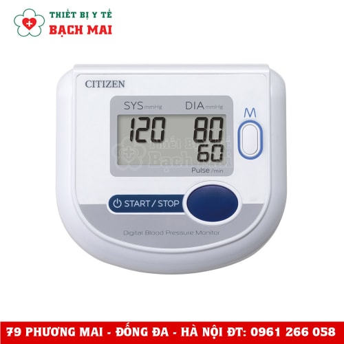 Máy Đo Huyết Áp Bắp Tay Citizen CH453AC Máy Đo Huyết Áp Bắp Tay Citizen CH453AC