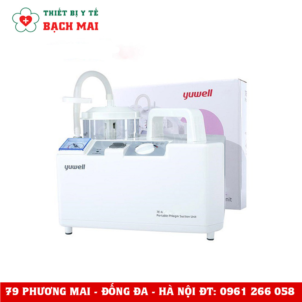 Máy Hút Dịch 1 Bình Yuwell 7E-A/B