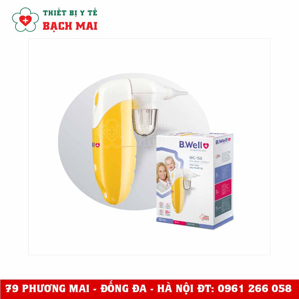 Máy Hút Dịch Mũi B.well Swiss Wc-150 - Thụy Sĩ Máy Hút Dịch Mũi B.well Swiss Wc-150 - Thụy Sĩ
