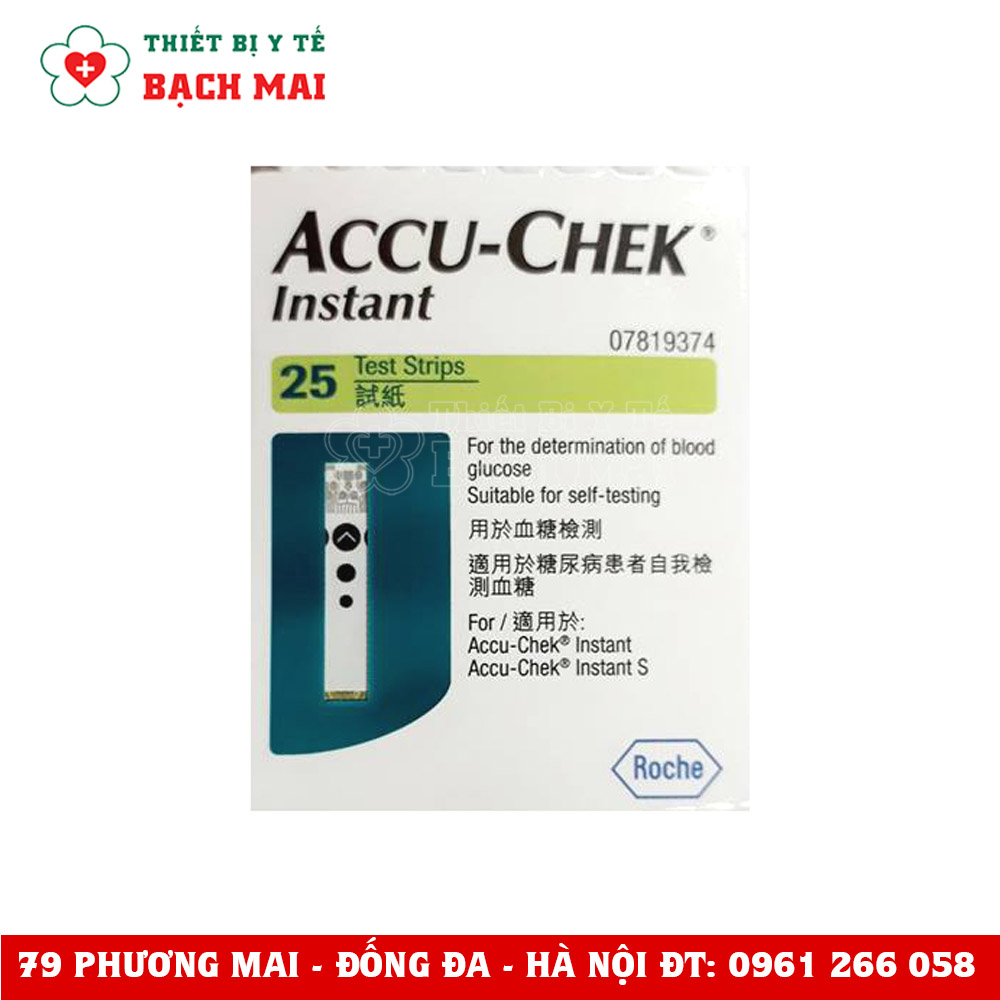 Que Thử Đường Huyết Accu-Chek Instant Que Thử Đường Huyết Accu-Chek Instant