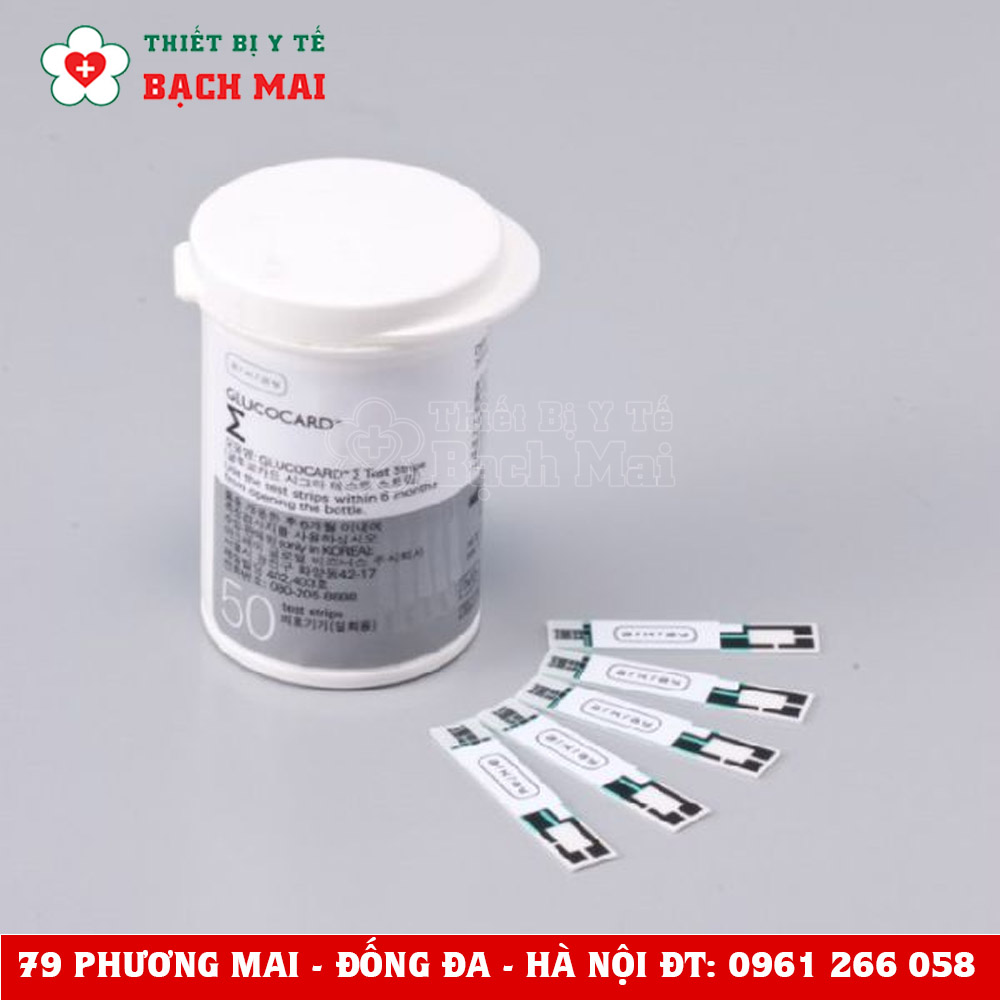 Que Thử Đường Huyết ARKRAY GLUCOCARD Que Thử Đường Huyết ARKRAY GLUCOCARD