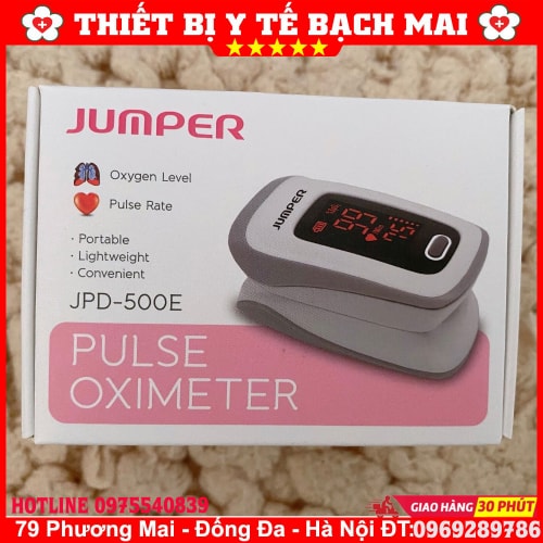 Máy Đo Nồng Độ Oxy SPO2 Và Nhịp Tim Jumper JPD-500E Máy Đo Nồng Độ Oxy SPO2 Và Nhịp Tim Jumper JPD-500E
