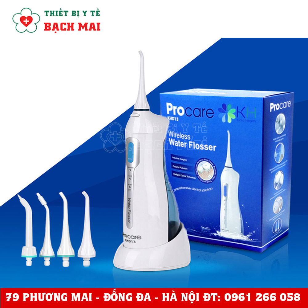 Máy Tăm Nước Cầm Tay Procare KHD13 Máy Tăm Nước Cầm Tay Procare KHD13