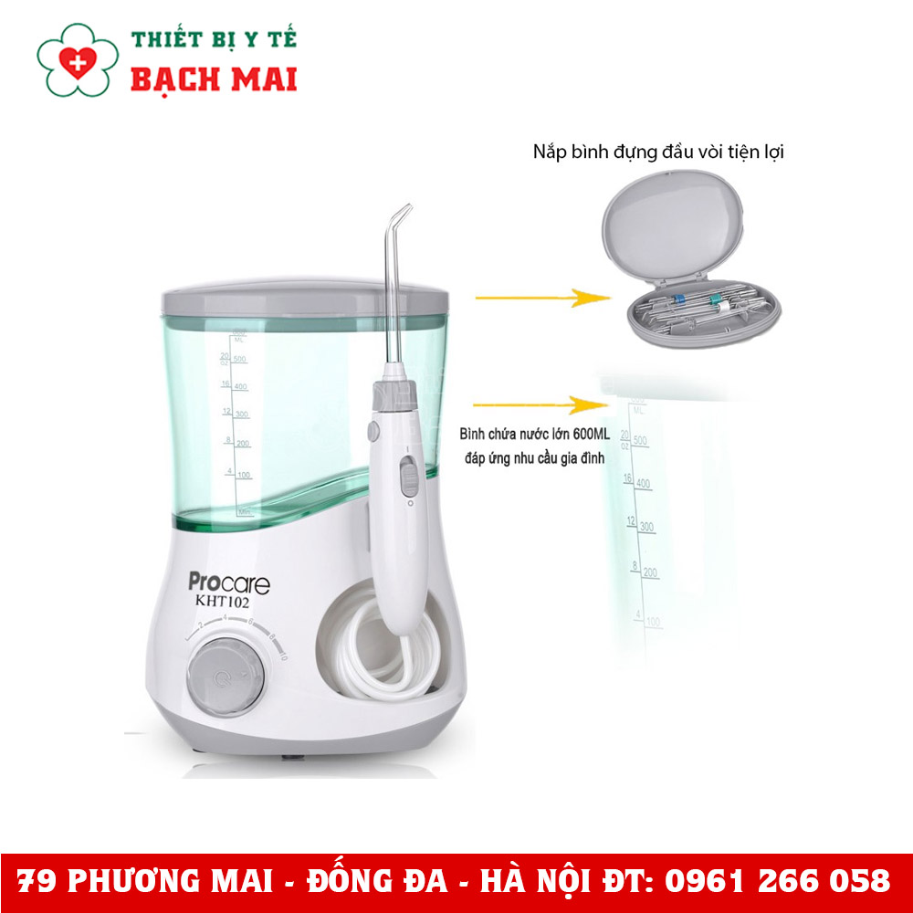Máy Tăm Nước Để Bàn Procare KHT102 Máy Tăm Nước Để Bàn Procare KHT102
